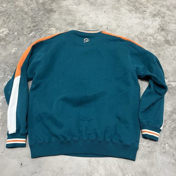 Miami Dolphins NFL On Friend Throwback Sweater Size Medium NFL Tag - Picture 6 of 7